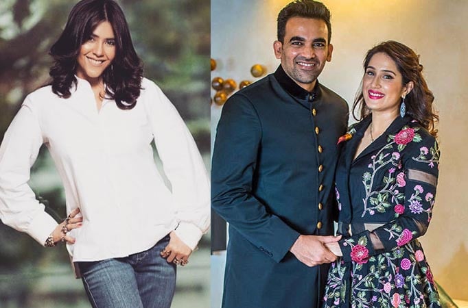 Ekta Kapoor finds Sagarika Ghatge and Zaheer Khan’s latest photo ‘very cute’ 