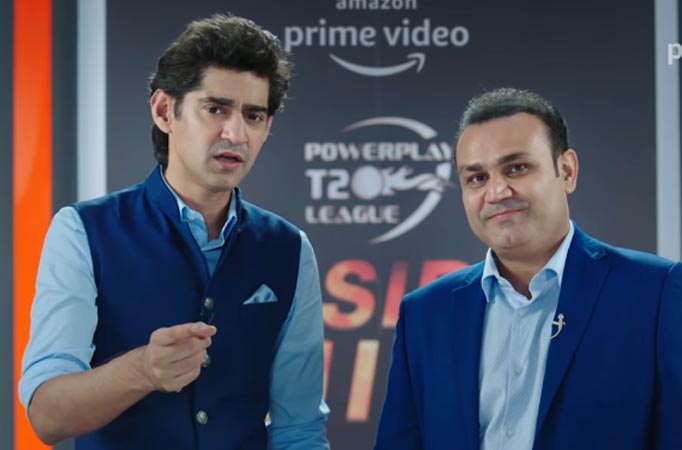 Virendra Sehwag and Gaurav Kapoor’s special video for upcoming  Amazon Original Series Inside Edge Season 2 is now live!   