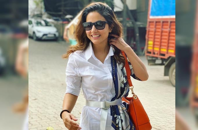 Hina Khan proves her dedication to her work