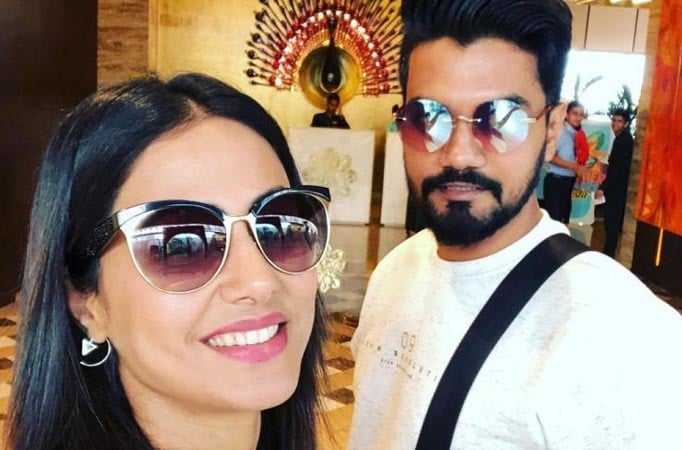 Rocky Jaiswal’s sweet wish for ladylove Hina Khan as she gears up for Hacked’s release 