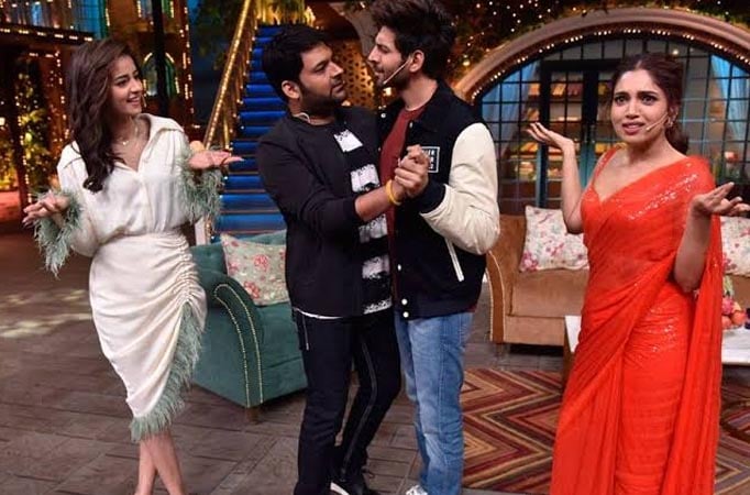 The Kapil Sharma Show: Kartik Aaryan, Bhumi Pednekar, and Ananya Panday grace the show 