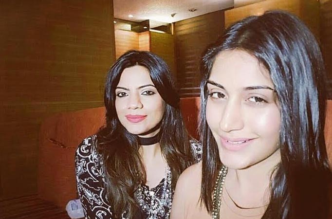 Surbhi Chandna poses with her sister Pranavi, calls the 'Fake Kardashian Sisters'