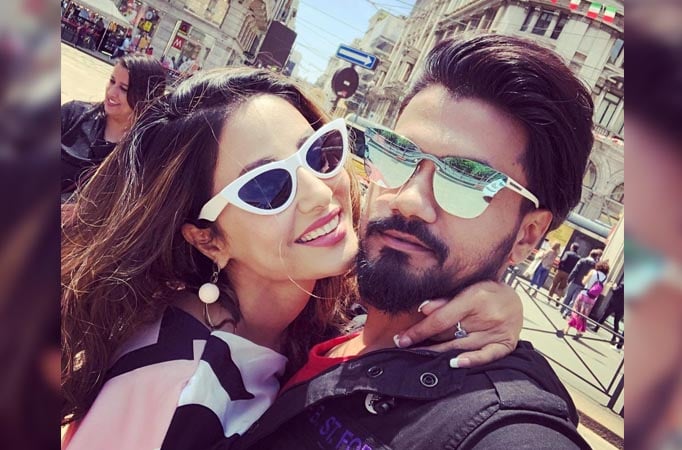 Hina Khan and beau Rocky Jaiswal enjoying their holiday in Rajasthan