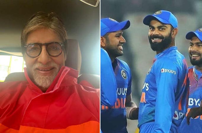 Big B recreates a popular dialogue from Amar Akbar Anthony to congratulate Virat Kohli