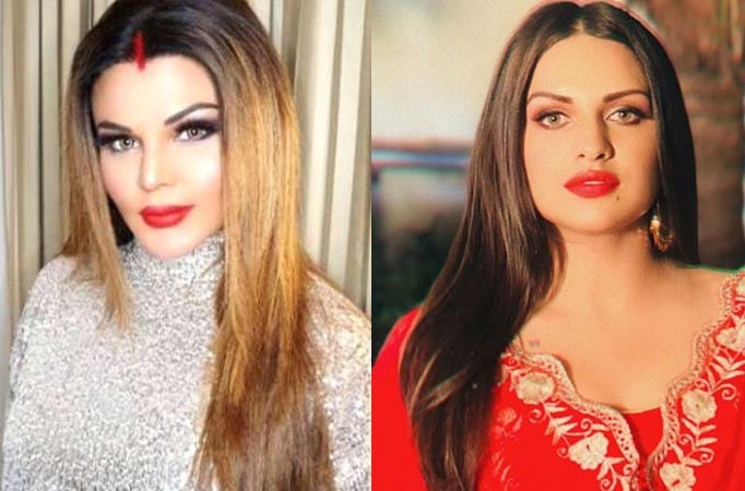 Rakhi Sawant mimics Himanshi Khurrana 