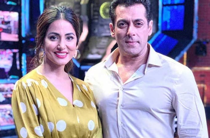 Hina Khan reunites with Salman Khan on the sets of Bigg Boss 13, promotes her music video Raanjhana