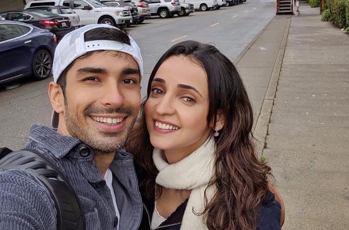 Sanaya Irani and Mohit Sehgal