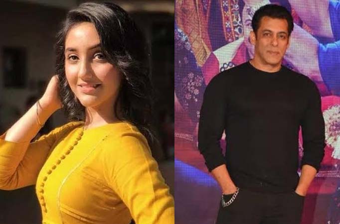 Ashnoor Kaur and Salman Khan