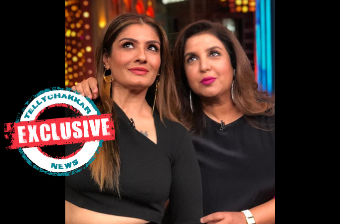 Raveena Tandon and Farah Khan