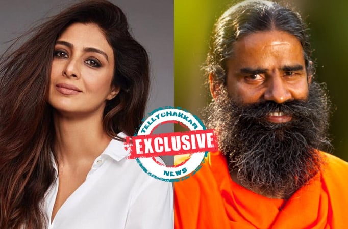 Tabu and Baba Ramdev