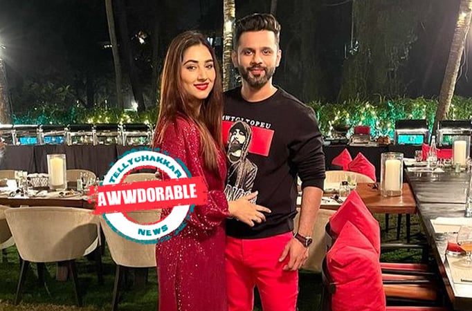 Awwdorable! Bade Acche Lagte hai 's Disha Parmar is too cute to handle in this picture with Husband Rahul Vaidya! Check it out!