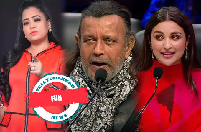 Fun! Bharti Singh enjoys some light moments with Mithun Chakraborty and Parineeti Chopra on the sets of ‘Hunarbaaz’