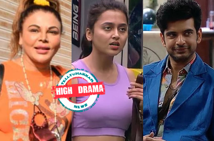 HIGH DRAMA: Rakhi Sawant gets IRRITATED with Tejasswi Prakash’s INSECURITY about Karan Kundrra on Bigg Boss 15!