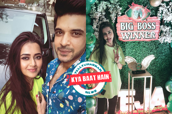 Kya Baat Hai! TejRan celebrates Tejasswi’s win with these special people; Read on to know who they are?