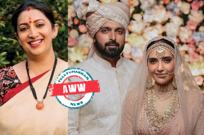 Aww…Smriti Irani has a special message for her Kyunki Saas Bhi Kabhi Bahu Thi co-actress Karishma Tanna as she ties the knot wit