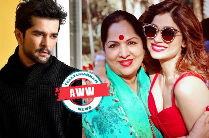 Aww…Raqesh Bapat and Shamita Shetty’s mother Sunanda Shetty bond over SCULPTING!