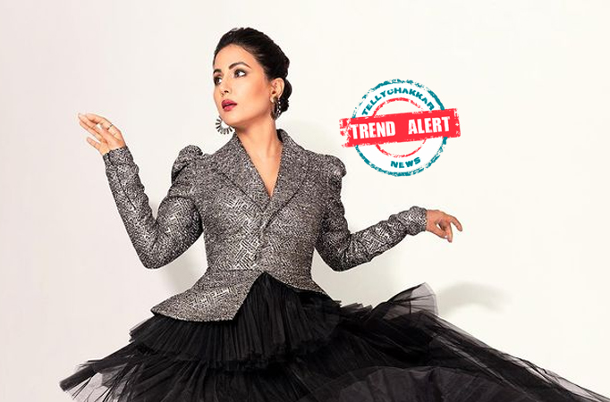 Trend Alert! Shararas or palazzo pant suits: What does Hina Khan look better in?