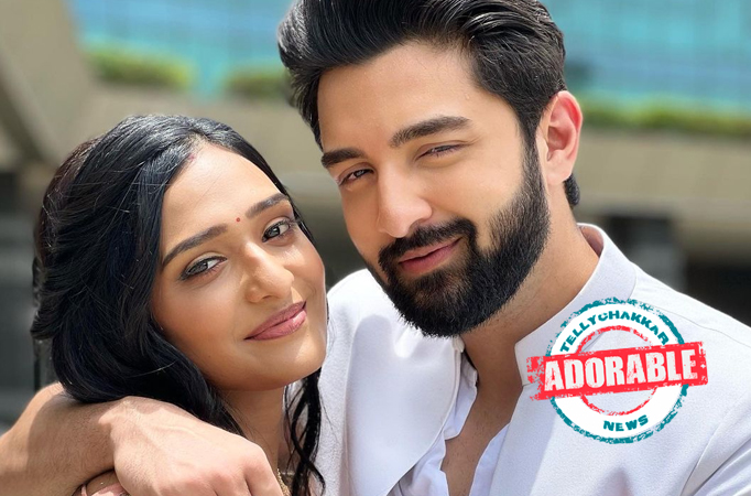 Adorable! Bhagya Lakshmi’s Rohit Suchanti and Aishwarya Khare aka Rishi and Lakshmi give us a romantic vibe, symbolise love like