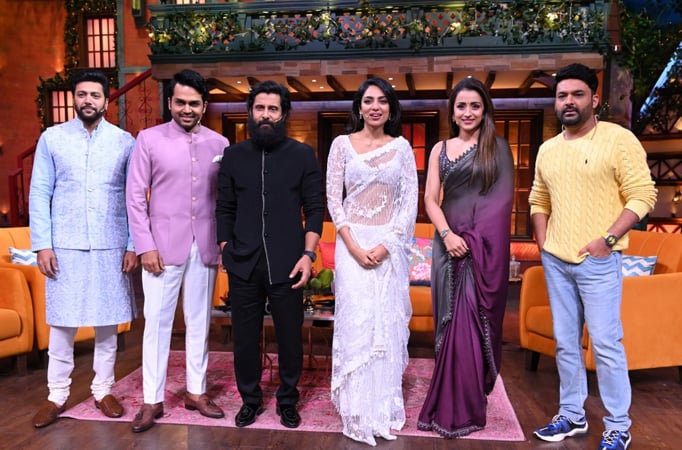 On The Kapil Sharma Show, PS 1 actor Karthi shares an amusing story about the struggles relating to period drama costumes (espec