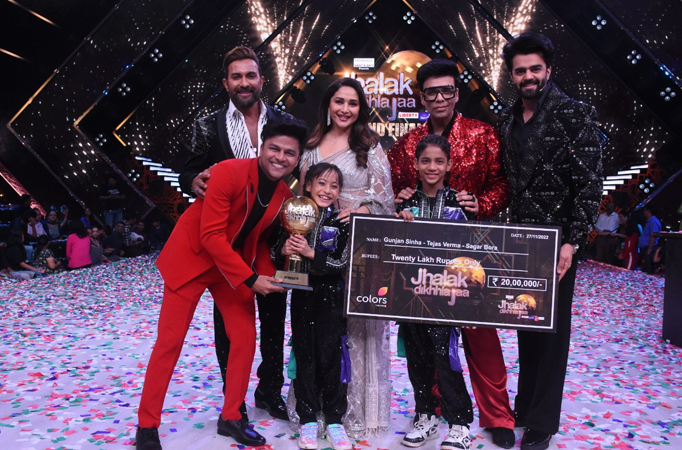 Gunjan Sinha and Tejas Verma emerge as the winners of the 10th edition of COLORS’ ‘Jhalak Dikhhla Jaa’ 