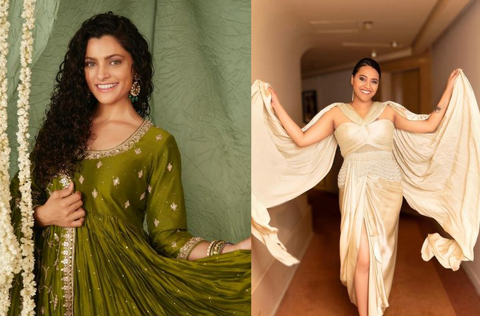 From Swara Bhaskar to Saiyami Kher, check them out in sexy thigh-high slit dresses