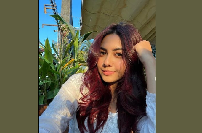 Unique! Reem Sameer Shaikh's red hair give us major hair goals