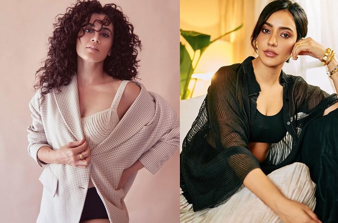 From Taapsee Pannu to Neha Sharma, check them out in sexy bralette tops