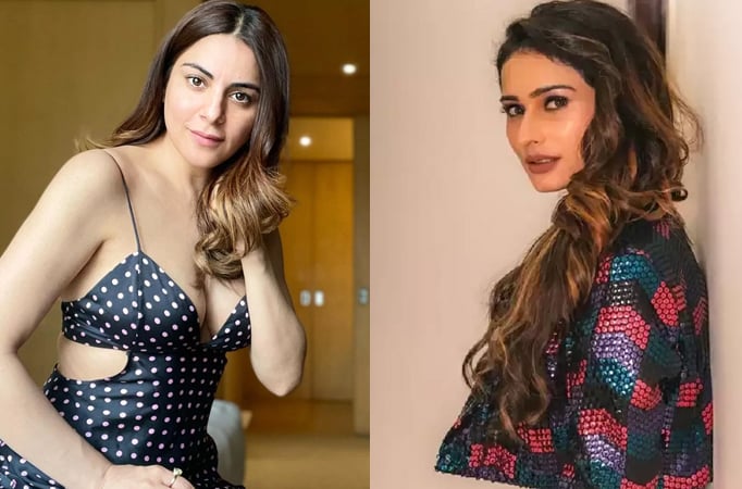 From  Shraddha Arya to Aneri Vajani, check them out in stylish one shoulder gowns