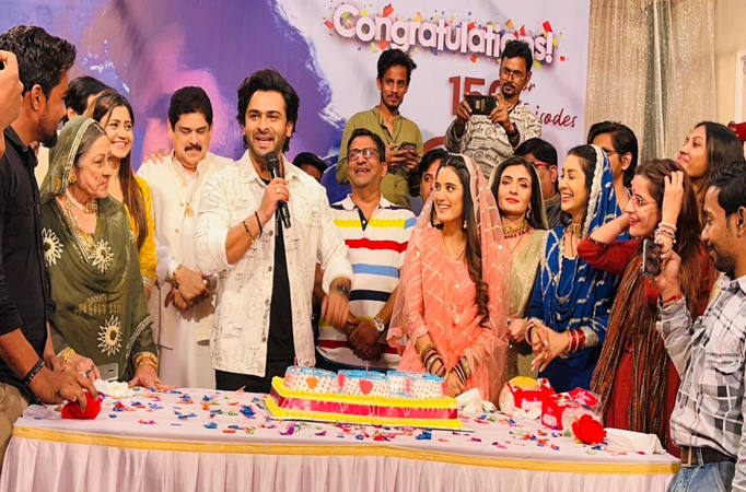 Star Bharat show ‘Ajooni ’ and ‘Na Umra Ki Seema Ho’ celebrates a stepping stone of completing 150 episodes. 