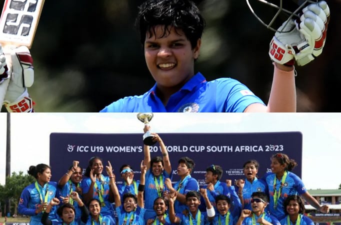 India women's under-19 cricket team wins 2023 ICC Under-19 Women's T20 World Cup; find out more about their captain Shafali Verm