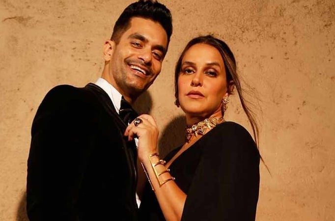 'Real couple' Angad Bedi, Neha Dhupia to pair up for 1st time on screen