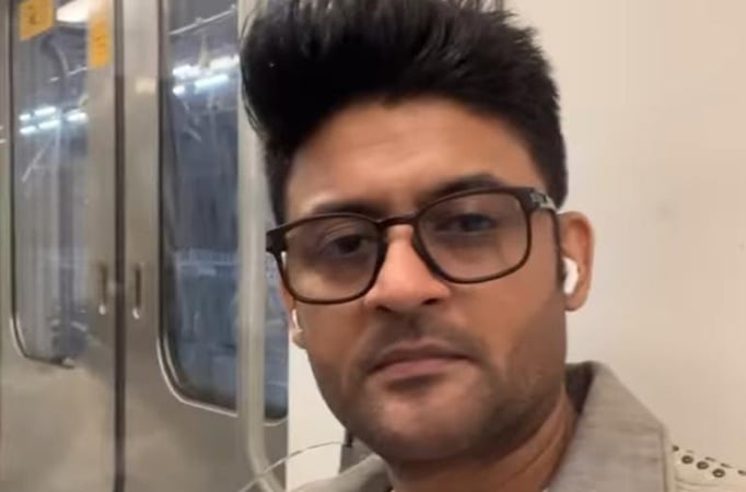 Main Hoon Aparajita’s Manav Gohil beats Mumbai’s traffic jam by taking the metro! 