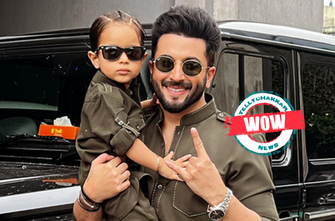 Dheeraj Dhoopar and son Zayn