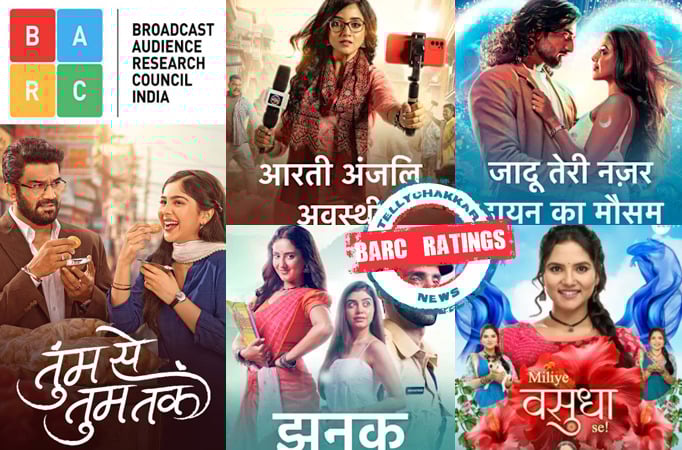 BARC Ratings: Taarak Mehta Ka Ooltah Chashmah Reigns Supreme; Tum Se Tum Tak Debuts Strong, Aarti Anjalai Awasthi Drops Sharply, Jhanak Climbs, Jaadu Teri Nazar Falls, Vasudha Surges, Anupama and Yeh Rishta Kya Kehlata Hai secure second and third positions Taarak Mehta Ka Ooltah Chashmah