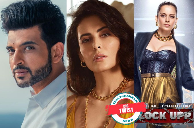 Lock Upp Season 1 :  Big Twist! Jailer Karan Kundrra lashes out at Mandana Karimi for playing the women card; the actress walks 