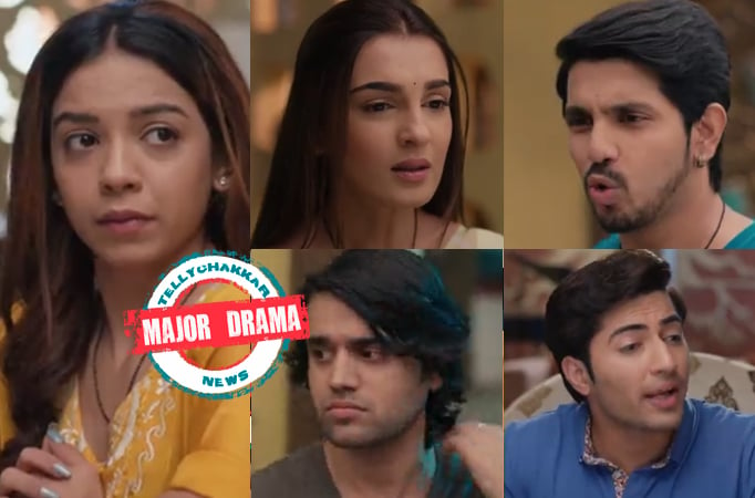 MAJOR DRAMA! Rishita catches Dhara, Shiva, Krish and Dev stealing in StarPlus' Pandya Store 