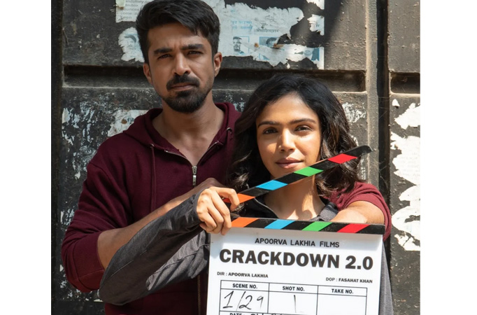 Shriya Pilgaonkar, Saqib Saleem start shooting for 'Crackdown' Season 2