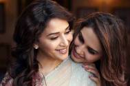 Madhuri Dixit and Huma Qureshi in Dedh Ishqiya