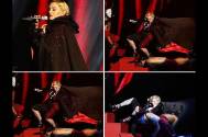 When Madonna had a great fall at BRIT Awards 