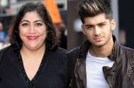 Gurinder Chadha and Zayn Malik 