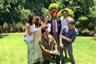 'Dil Dhadakne Do' crew meets Milkha Singh