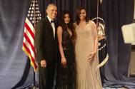 Priyanka Chopra with Barack Obama and Michelle Obama