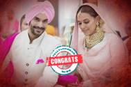 Angad Bedi and Neha Dhupia 