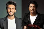 Check out how Ranveer Singh holds on to Shiamak Davar’s leg while rehearsing