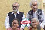 Happiness! Supriya Pathak, Pankaj Kapur, Ratna Pathak, and Naseeruddin Shah to get together for a project?