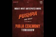 The biggest film of the year all set to go on floor: Pushpa 2
