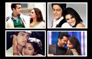 How many movies have these Bollywood actors paired together?