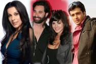 Pooja Bedi, Daniel Webber and Sunny Leone, Sachin Shroff