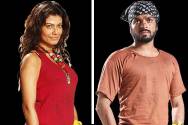 Payal Rohatgi and Karan Patel