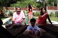 producer Deeya Singh with her family